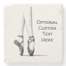 Ballerina's Feet 'n Pointe' mit Ihren eigenen Wort