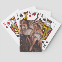 Ballerinas im Dressing Room (von Serebriakova) Spielkarten