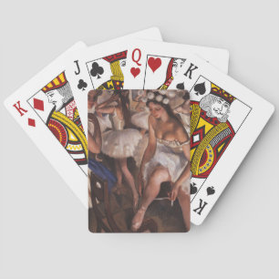 Ballerinas im Dressing Room (von Serebriakova) Spielkarten