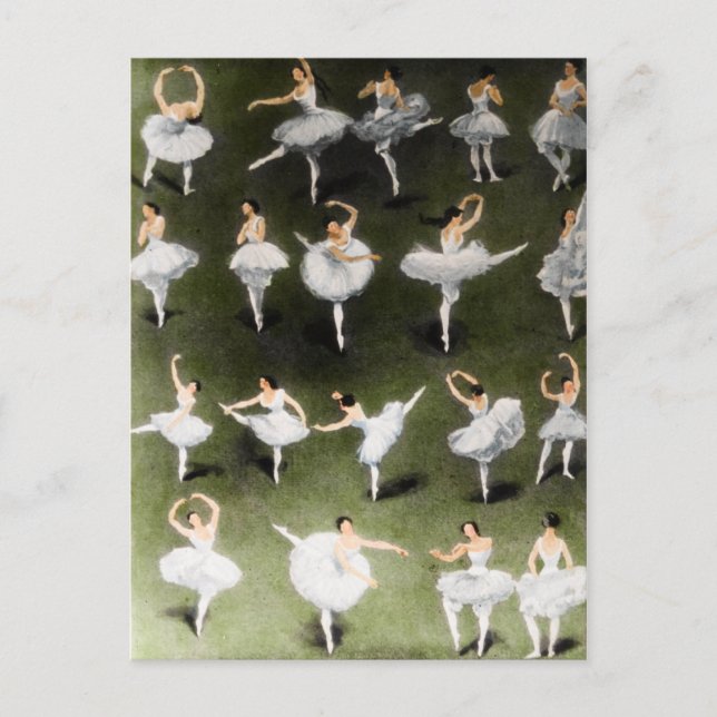 Ballerinas Postcard Postkarte (Vorderseite)
