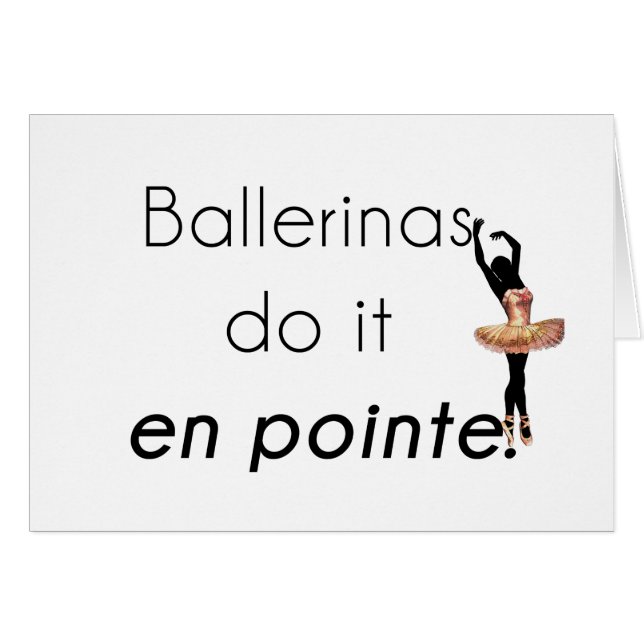 Ballerinas so! (Vorderseite (Horizontal))