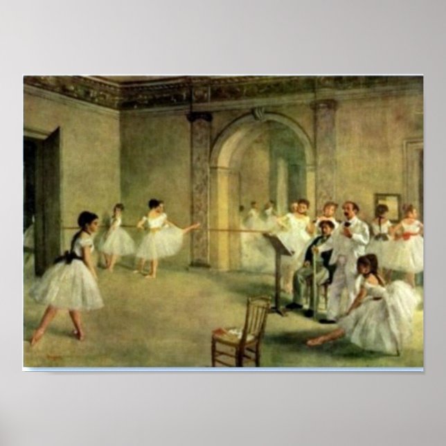 Ballerinas von Edgar Degas Poster (Vorne)