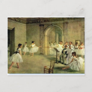 Ballerinas von Edgar Degas Postkarte