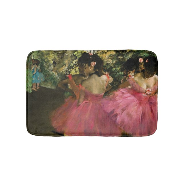 Ballerinen im Rosa durch Edgar Degas Badematte