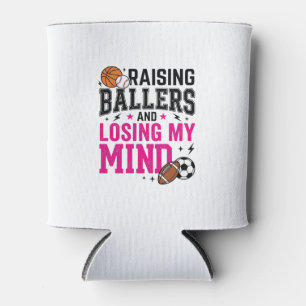 Ballertern Sport-Mama Vintage T-Shirt Design_ Dosenkühler