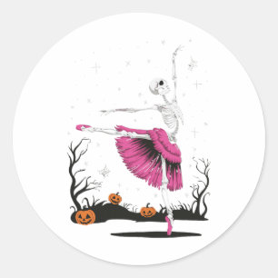 Ballet 1 runder aufkleber