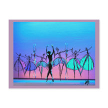 Ballet Beauty Postkarte