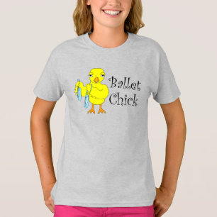 Ballet Chick Text T - Shirt