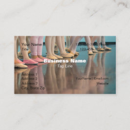 Ballet Dance Business Card - HAMbyWG Visitenkarte