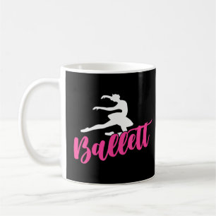 Ballet Dance Company Dancing Ballerina Shoes Kaffeetasse