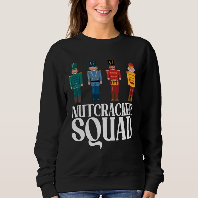 Ballet Dance Matching Family Christmas Nutcracker  Sweatshirt (Vorderseite)