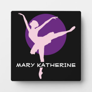 Ballet Dance Plaque anpassen Fotoplatte