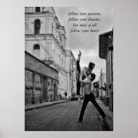 Ballet Dance Poster von Gabriel Davalos