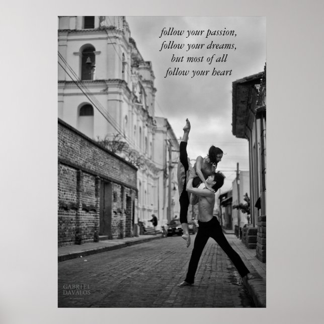 Ballet Dance Poster von Gabriel Davalos (Vorne)