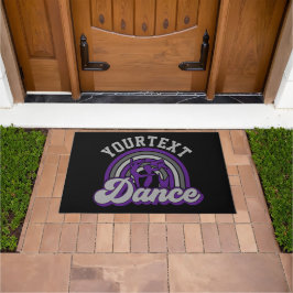 Ballet Dancer ADD TEXT Classic Dance Performer Fußmatte