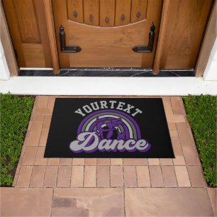 Ballet Dancer ADD TEXT Classic Dance Performer Fußmatte