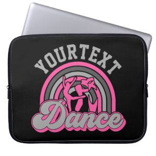 Ballet Dancer ADD TEXT Classic Dance Performer Laptopschutzhülle