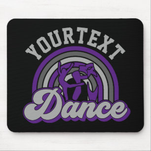 Ballet Dancer ADD TEXT Classic Dance Performer Mousepad