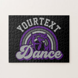 Ballet Dancer ADD TEXT Classic Dance Performer Puzzle