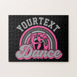 Ballet Dancer ADD TEXT Classic Dance Performer Puzzle