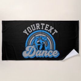 Ballet Dancer ADD TEXT Classic Dance Performer Strandtuch