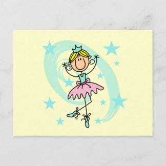 Ballet Dancer - Blond T - Shirt and Gifts Postkarte