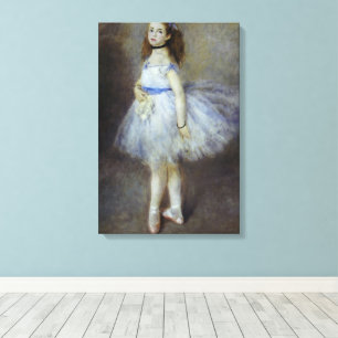Ballet Dancer by Pierre Renoir, Vintage Kunst Leinwanddruck