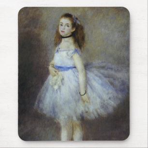 Ballet Dancer by Pierre Renoir, Vintage Kunst Mousepad