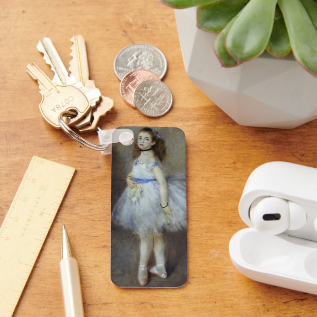 Ballet Dancer by Pierre Renoir, Vintage Kunst Schlüsselanhänger (Schreibtisch)