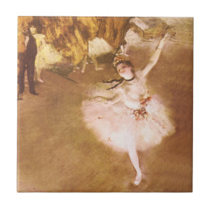 Ballet Dancer Degas Star Painting Fliese