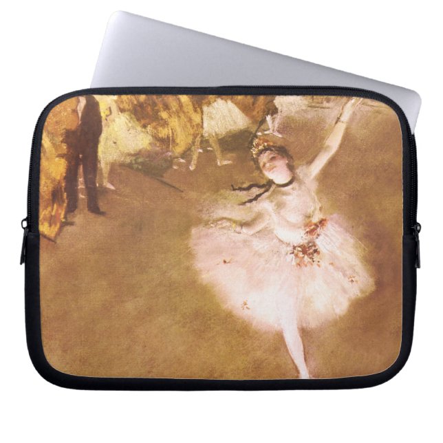 Ballet Dancer Degas Star Painting Laptopschutzhülle (Vorderseite)