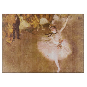 Ballet Dancer Degas Star Painting Schneidebrett