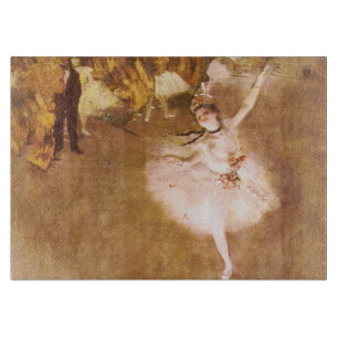 Ballet Dancer Degas Star Painting Schneidebrett
