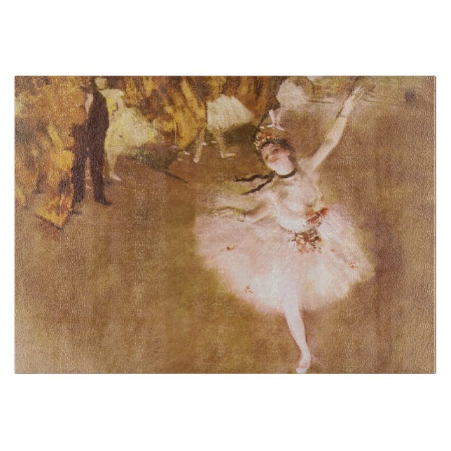 Ballet Dancer Degas Star Painting Schneidebrett (Vorderseite)