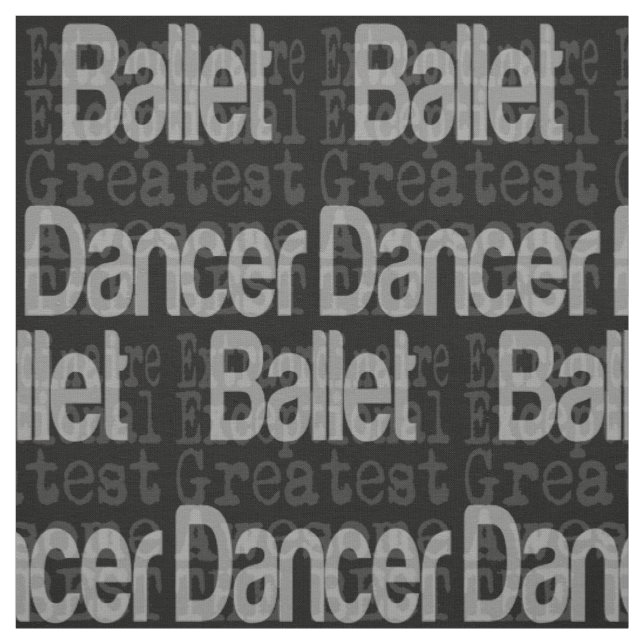 Ballet Dancer Extraordinaire Stoff (Muster)