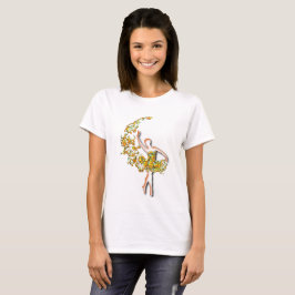 Ballet Dancer Girl T - Shirt Ballerina - Malerei