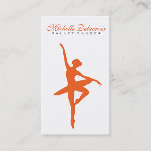 Ballet Dancer II Visitenkarte