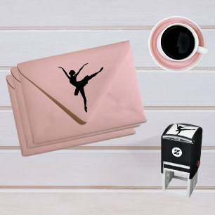 Ballet Dancer Ink Briefmarke Permastempel