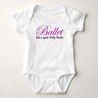 Ballet Dancer Merchandise Baby Strampler