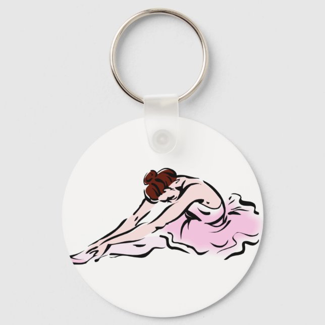 Ballet Dancer Merchandise Schlüsselanhänger (Vorderseite)