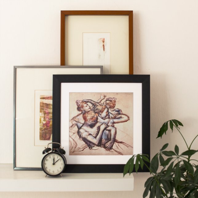 Ballet Dancers in Half Figure by Edgar Degas Poster (Von Creator hochgeladen)