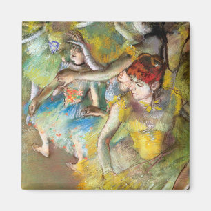 Ballet Dancers on Bühne by Degas Magnet
