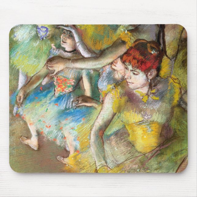 Ballet Dancers on Bühne by Degas Mousepad (Vorne)