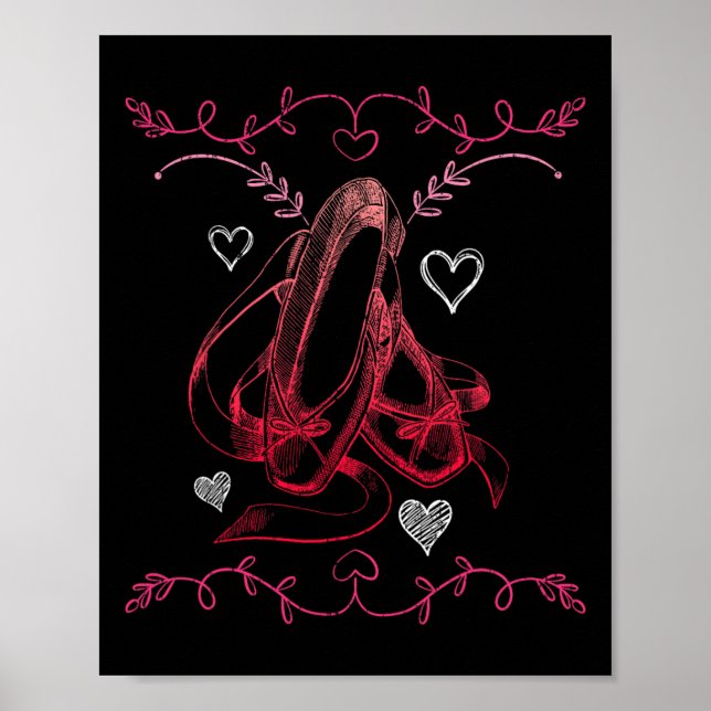Ballet Dancing Giro del Malcantone Vintag Balle Poster (Vorne)