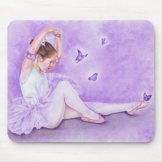 Ballet de Papillon Mousepad (Vorne)