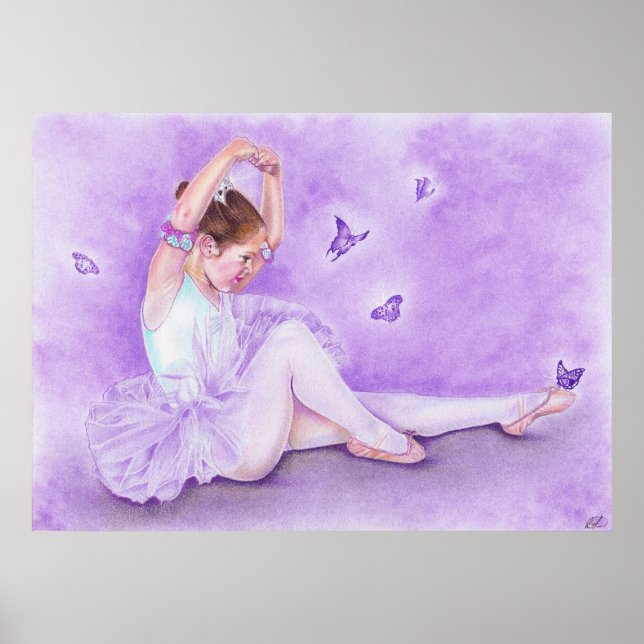Ballet De Papillon Poster (Vorne)