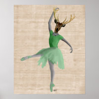 Ballet Dealer in Green