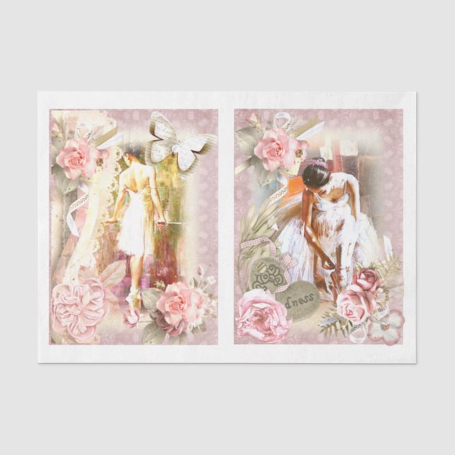 Ballet Design Serie 2 Seidenpapier (Vorderseite)