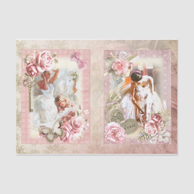 Ballet Design Serie 5 Seidenpapier (Vorderseite)