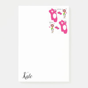 Ballet für Postit-Notes Post-it Klebezettel